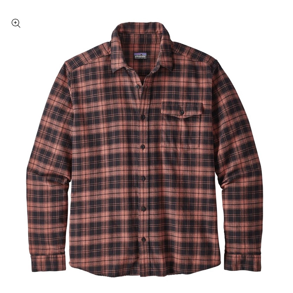 Patagonia Organic Cotton Plaid Flannel 
Size: S